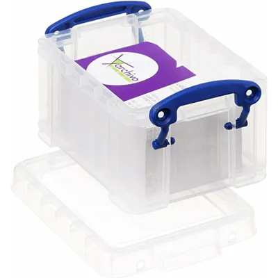 Produktbild von Really Useful Boxes UB033, Transparent, 120 x 85 x 65 mm, 90 x 60 x 55 mm