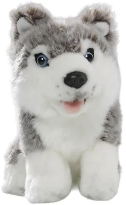 Produktbild von Carl Dick Husky sitzend ca. 19cm 2887 Kuscheltier, Plüschtier, Stofftier