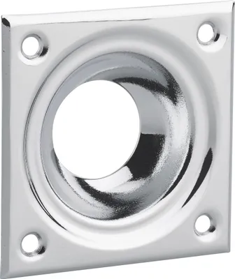 Image de Entrée à cuvette pour verrou, Ø23mm, laiton chromé - THIRARD