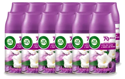 Produktbild von 12 x Air Wick Freshmatic Nachfüller - Mondlilie - 250 ml - Vorteilspackung - 12 Stücke