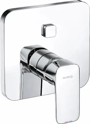 Immagine prodotto di Kludi PURE & STYLE UP, UP-Wafü-/Br.-EHM Push Set, unità funzionale, cromata, 1 pz.