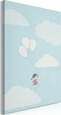 Produktbild von Vlies Leinwandbild - Dream Adventure (1 Part) Vertical 20x30 cm Für Kinder e-A-0130-b-a