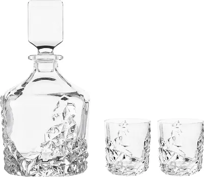 Produktbild von Nachtmann Whiskyset Sculpture, klar, 3-teilig (1 Set)