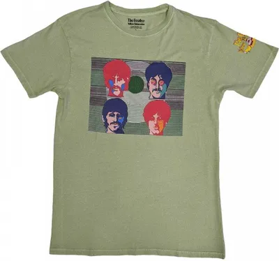 Produktbild von The Beatles - "Yellow Submarine Magic Piano" T-Shirt für Herren/Damen Uni RO9271 (M) (Grün)