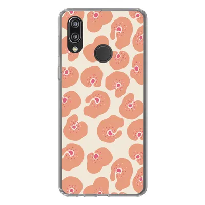Produktbild von MuchoWow® Handyhülle Schutzhülle Hülle für Huawei P20 Lite (2020) Blume - Muster - Abstrakt Silikon Softcase Handy Hülle - Kartenhalter