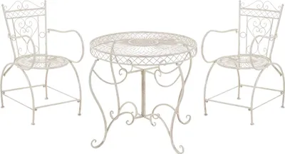 Produktbild von CLP Sitzgruppe Sheela antik-creme
