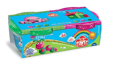 Obrázek produktu pro F.I.L.A. 396702, Modelovací těsto, Zelená, Purpurová, 2 kusů, Plastový kalíšek, 2 barva/barev, 2 rok/roky
