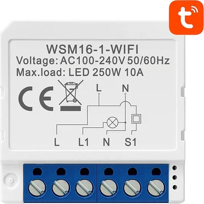 Produktbild von Avatto Wsm16-W1 Tuya Intelligenter Wifi-Leitungsschalter
