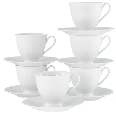 Obrázok produktu pre CreaTable, 21882, Valencia White, Kávová súprava 12 ks, porcelán