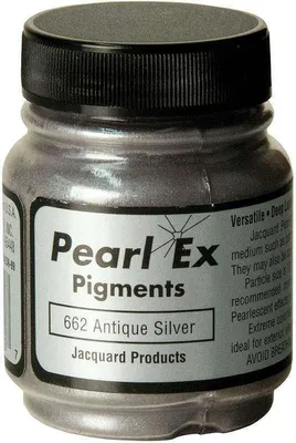 Produktbild von Jacquard Pigment Spielzeug Pearl Ex 21 g Antiksilber kreativ