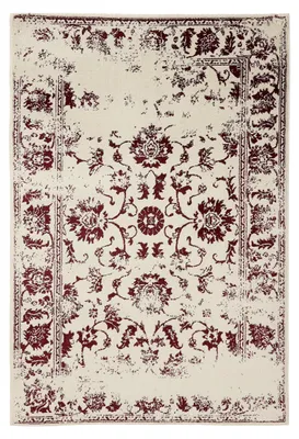 Produktbild von Teppich Suki Creme/Rot 200x300 cm Wohnzimmer Rechteckig benuta