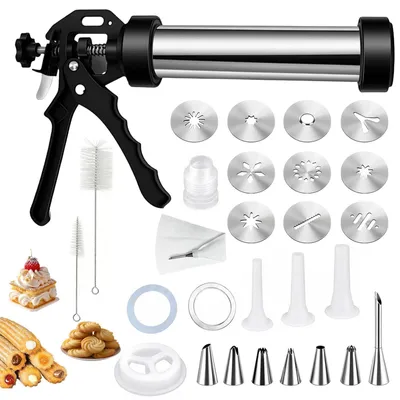 Gebäckpresse aus Edelstahl – Churros Maker, Kekspresse