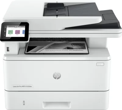 Produktbild von HP LaserJet Pro MFP 4102fdw Drucker, Laser, Monodruck, 1200 x 1200 DPI, A4, Direktdruck, Weiß