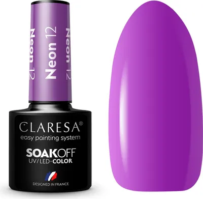 Produktbild von CLARESA Neon Hybrid Nagellack - 12,5 g