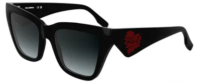 Produktbild von Karl Lagerfeld KL6184S Black 53/19/140 Damen Sonnenbrillen