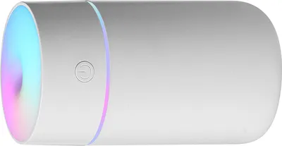 Imagen del producto de Humidificador para coche con conexión USB, aromaterapia, recargable, atomizador portátil, mini humidificador para el hogar, color blanco