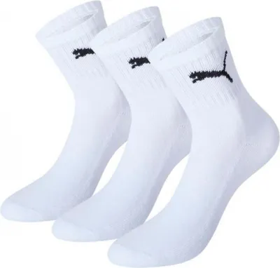 Produktbild von Puma - Socken für Herren/Damen Uni (3er-Pack) PP16668 (39 EU - 42 EU) (Weiß)