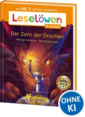 Produktbild von Leselöwen 3. Klasse - Der Zorn der Drachen