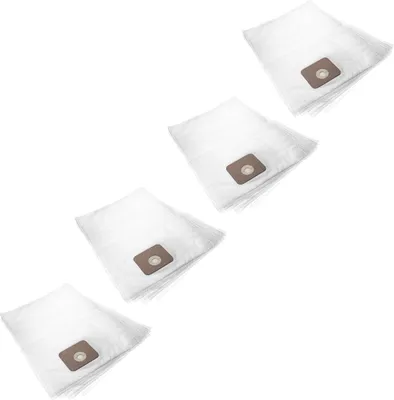 Produktbild von vhbw 20x Staubbeutel Ersatz für Nilfisk 107402336 für Staubsauger - 28cm x 25cm Weiß