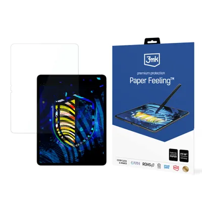 A product shot showing a screen protector and its packaging.