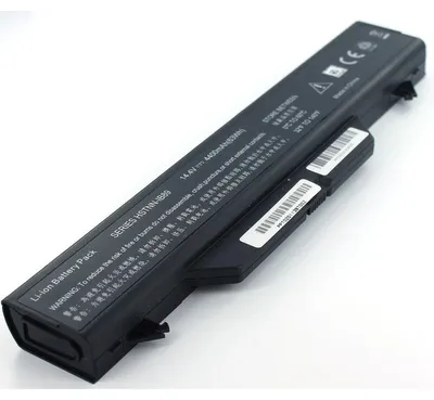Produktbild von Akku für Hewlett-Packard 593576-001 Li-Ion 14,4 Volt 4400 mAh schwarz.