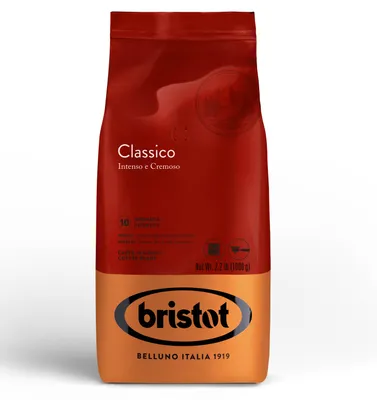 Produktbild von Bristot Classico Kaffee ganze Bohnen 1kg