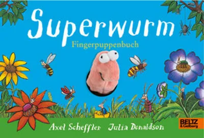 Produktbild von Superwurm-Fingerpuppenbuch