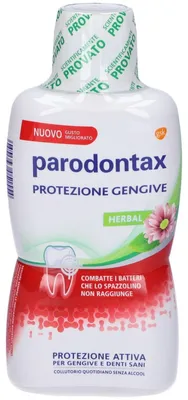 Immagine prodotto di Parodontax Collutorio Protezione Gengive Herbal 500 Ml