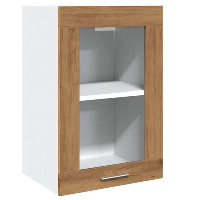 Immagine prodotto di Pensile Vetro “Lyon” Rovere Artigianale 40x31x60 cm