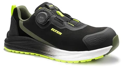 Produktbild von Sicherheitshalbschuh LEEVI XXNF BOA® black-lime Low ESD S3S, Gr. 43