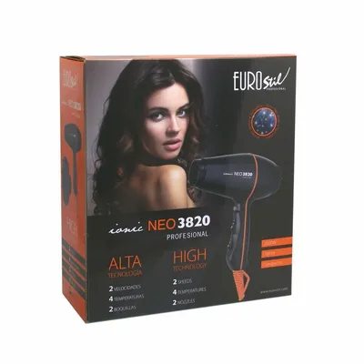 Obrázek produktu pro Eurostil Ionic Neo3820 Profesionální fén 2000W 1jednotka