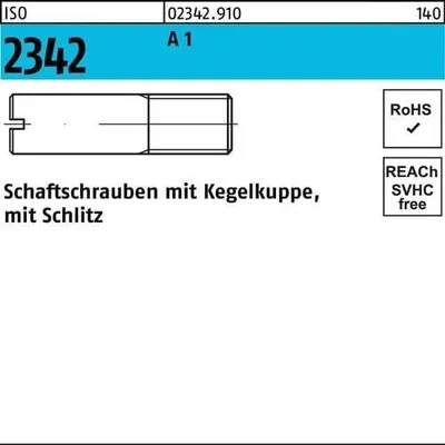 Produktbild von Reyher  Schaftschr. m. Schlitz ISO 2342 1.4305 M 4 x 10 A 1 (100 Stück)