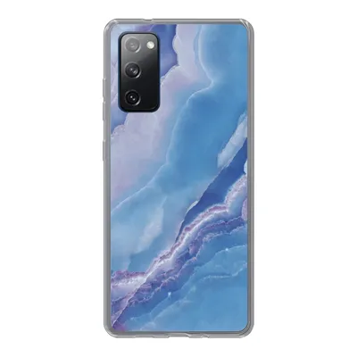 Produktbild von MuchoWow® Handyhülle Schutzhülle Hülle für Samsung Galaxy S20 FE Natursteine - Lila - Mineralien Silikon Softcase Handy Hülle - Abdeckung