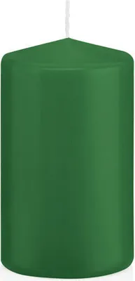 Produktbild von Wiedemann Stumpenkerzen Dunkelgrün 100 x Ø 58 mm, 16 Stück
