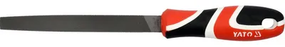 Produktbild von Yato YT-62228, Datei, Flache Datei, Metall, Kohlenstoffstahl, Polypropylen, Schwarz, Rot, Weiß