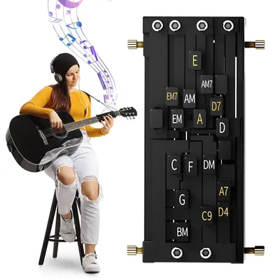 Produktbild von Anfänger Gitarren-Akkordspieler Akkordtrainer Akkordpresser Lehrpraxis Zubehör