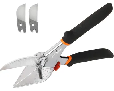 Productafbeelding van Gegraderde schaar, afkortschaar, PVC, zacht hout, verlengbaar, afkortschaar