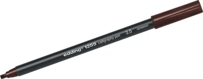 Immagine prodotto di Penna per calligrafia edding 1255, 3,5 mm, marrone scuro, confezione da 10 pezzi