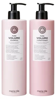 Produktbild von Maria Nila Shampoo & Conditioner Set feines Haar, Volumenset Haare 500ml