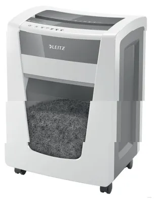 Produktbild von Leitz 80050000, Mikrogeschnittene Zerkleinerung, 23 cm, 2 x 15 mm, 30 l, 300 Blätter, 55 dB