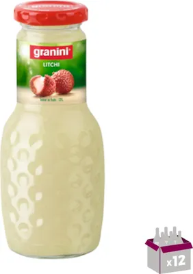 Image de jus de litchi Granini 12x25cl