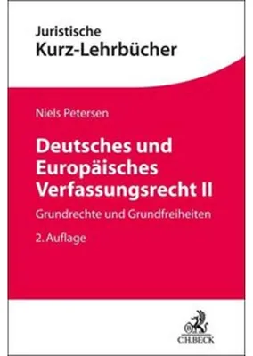 Obrázek produktu pro Deutsches und Europäisches Verfassungsrecht II