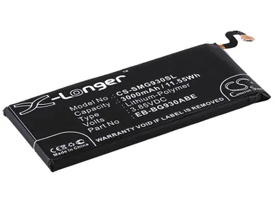 Image de Battery For Battery For Samsung Galaxy S7 3000Mah, 3.85V