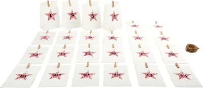 Produktbild von Adventskalender „Papiertüten“, weiß