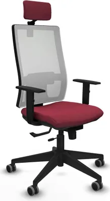 Immagine prodotto di Sedia da ufficio con poggiatesta Horna Traslack Piqueras y Crespo 1D066G2