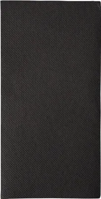 Produktbild von PAPSTAR Servietten 1/8-Falz, 40x40 cm schwarz, "ROYAL Collection" | Folie (50 Stück)