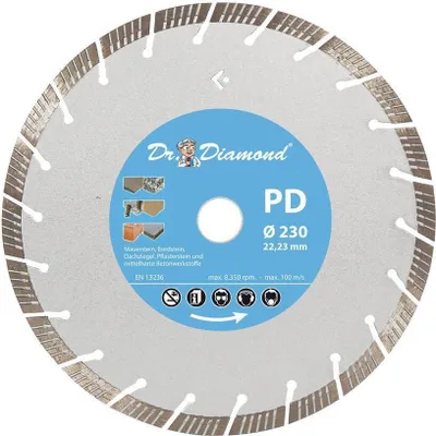 Produktbild von Diamanttrennscheibe PD - Ø 230 mm
