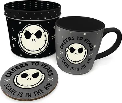 Produktbild von Disney Nightmare Before Christmas set Tasse + coaster