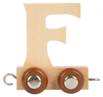 Immagine prodotto di Trenino di lettere in legno F - set di lettere giocattolo 12 pezzi