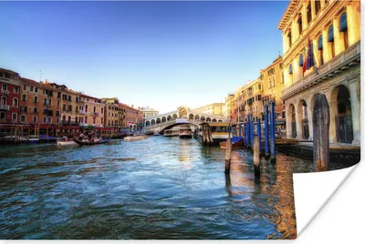 Produktbild von MuchoWow® Poster Venedig - Brücke - Italien 30x20 cm - Plakate - Print